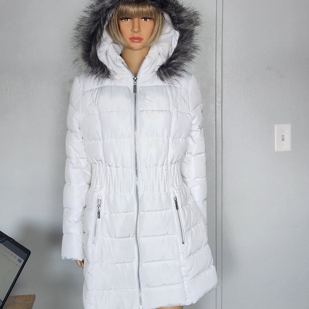 #747 MWT Polyester/faux fur coat